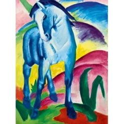 Bluebird Puzzle Puzzle Franz Marc - Blue Horse I, 1911