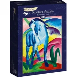 Bluebird Puzzle Puzzle Franz Marc - Blue Horse I, 1911