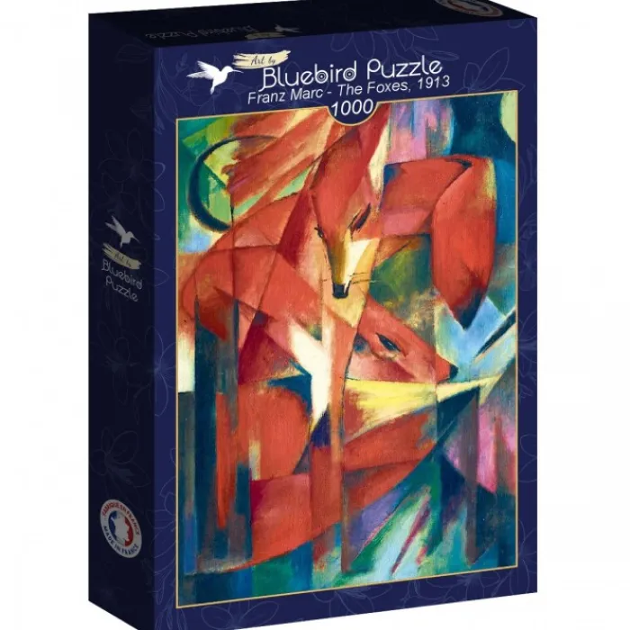 Bluebird Puzzle Puzzle Franz Marc - The Foxes, 1913