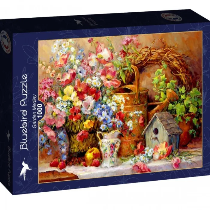 Bluebird Puzzle Puzzle Garden Medley