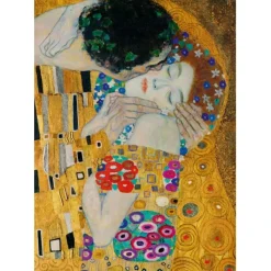 Bluebird Puzzle Puzzle Gustave Klimt - The Kiss (detail), 1908