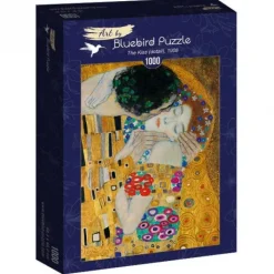Bluebird Puzzle Puzzle Gustave Klimt - The Kiss (detail), 1908
