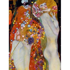 Bluebird Puzzle Puzzle Gustave Klimt - Water Serpents II, 1907