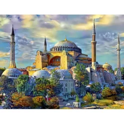 Bluebird Puzzle Puzzle Hagia Sophia, Istanbul, Turkey