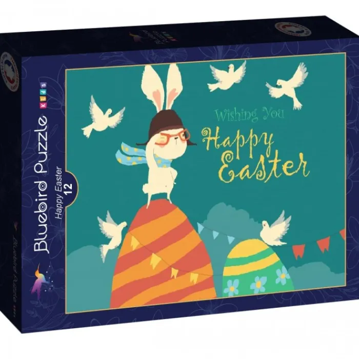 Bluebird Puzzle Puzzle Happy Easter Bunny