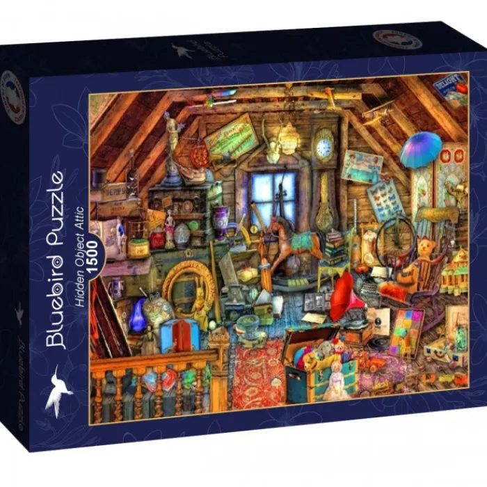 Bluebird Puzzle Puzzle Hidden Object Attic