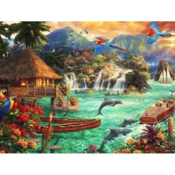 Bluebird Puzzle Puzzle Island Life