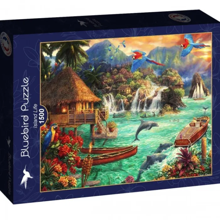 Bluebird Puzzle Puzzle Island Life