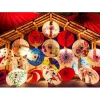 Bluebird Puzzle Puzzle Japanese Umbrellas