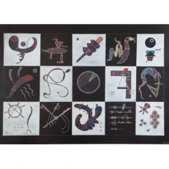Bluebird Puzzle Puzzle Kandinsky - Quinze, 1959