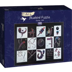 Bluebird Puzzle Puzzle Kandinsky - Quinze, 1959