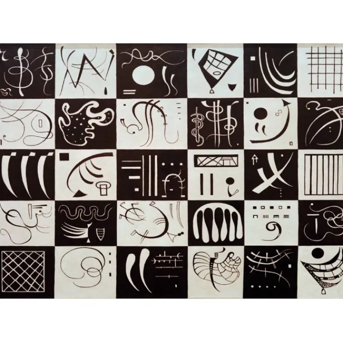Bluebird Puzzle Puzzle Kandinsky - Trente, 1937