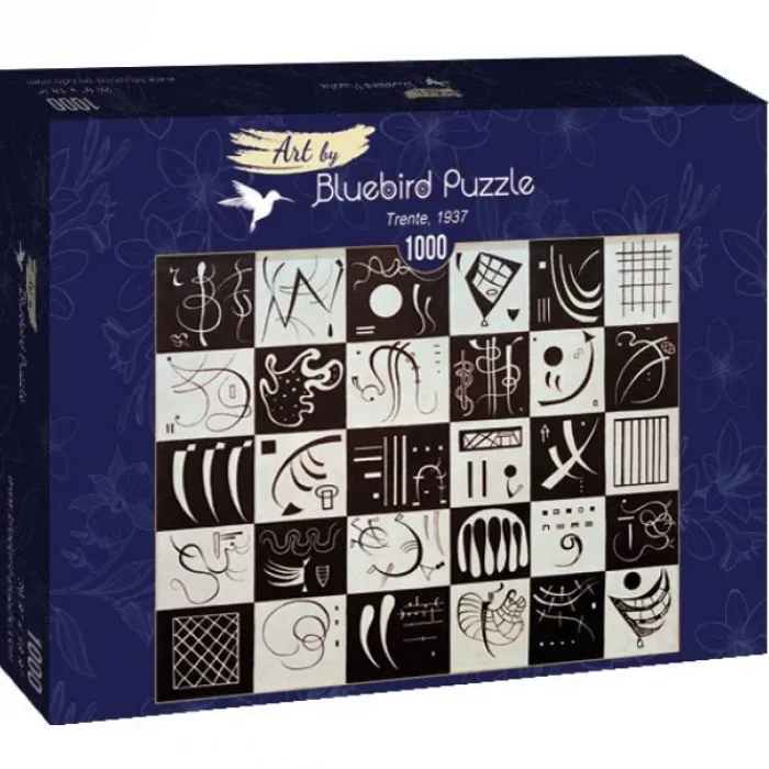 Bluebird Puzzle Puzzle Kandinsky - Trente, 1937