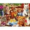 Bluebird Puzzle Puzzle Kittens in the Potting Shed