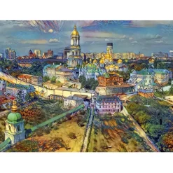 Bluebird Puzzle Puzzle Kyiv, Ukraine City