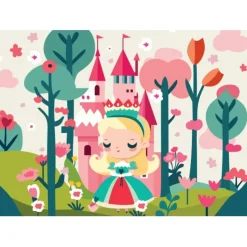Bluebird Puzzle Puzzle La Princesse et son Château