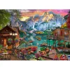 Bluebird Puzzle Puzzle Lago Di Braies, Italy