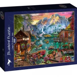Bluebird Puzzle Puzzle Lago Di Braies, Italy