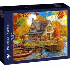Bluebird Puzzle Puzzle Lake house