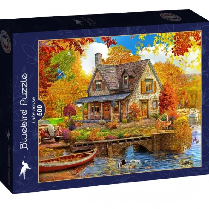 Bluebird Puzzle Puzzle Lake house