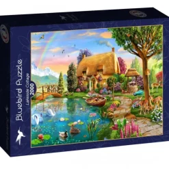 Bluebird Puzzle Puzzle Lakeside Cottage