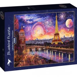 Bluebird Puzzle Puzzle Landscape In Pointillism
