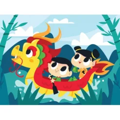 Bluebird Puzzle Puzzle Le Bateau Dragon