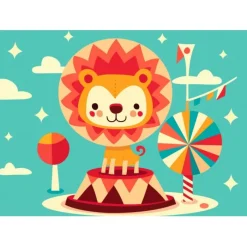Bluebird Puzzle Puzzle Le Lionceau Fait son Cirque