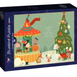 Bluebird Puzzle Puzzle Le Manège de Noël