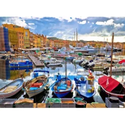 Bluebird Puzzle Puzzle Le Port Coloré de Saint-Tropez