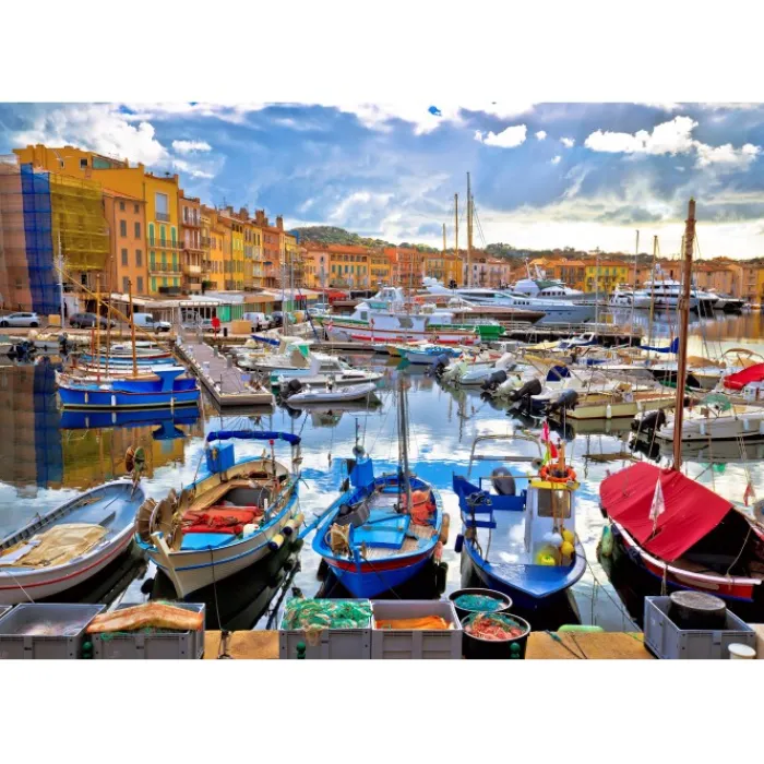 Bluebird Puzzle Puzzle Le Port Coloré de Saint-Tropez