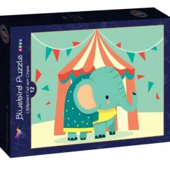 Bluebird Puzzle Puzzle L'Eléphant Fait son Cirque