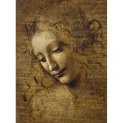 Bluebird Puzzle Puzzle Leonardo da Vinci - La Scapigliata, 1506-1508