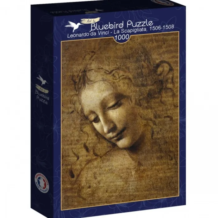 Bluebird Puzzle Puzzle Leonardo da Vinci - La Scapigliata, 1506-1508