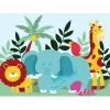 Bluebird Puzzle Puzzle Les Animaux de la Savane