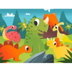 Bluebird Puzzle Puzzle Les Joyeux Dinosaures