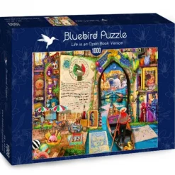 Bluebird Puzzle Puzzle Life is an Open Book Venice