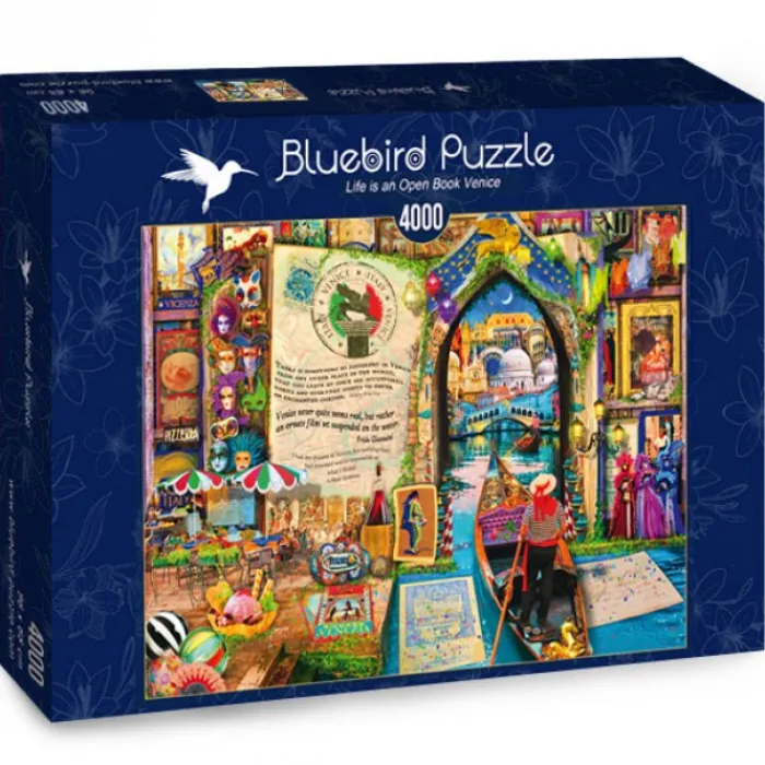 Bluebird Puzzle Puzzle Life is an Open Book Venice