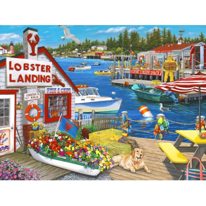 Bluebird Puzzle Puzzle Lobster Landing