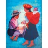 Bluebird Puzzle Puzzle Louis Toffoli - Famille Péruvienne, 1986