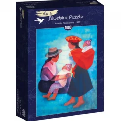 Bluebird Puzzle Puzzle Louis Toffoli - Famille Péruvienne, 1986