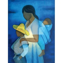 Bluebird Puzzle Puzzle Louis Toffoli - La Mère et les Enfants, 1973