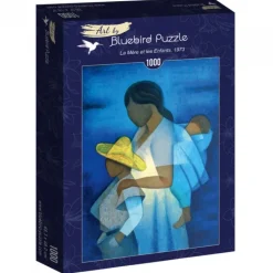 Bluebird Puzzle Puzzle Louis Toffoli - La Mère et les Enfants, 1973