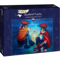 Bluebird Puzzle Puzzle Louis Toffoli - Les Marchandes (Pérou), 1975