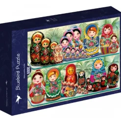 Bluebird Puzzle Puzzle Matryoshka Dolls