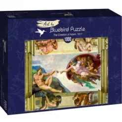 Bluebird Puzzle Puzzle Michelangelo - The Creation of Adam, 1511
