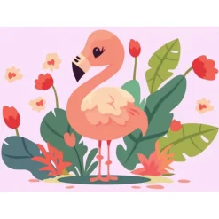 Bluebird Puzzle Puzzle Mon Joli Flamant Rose
