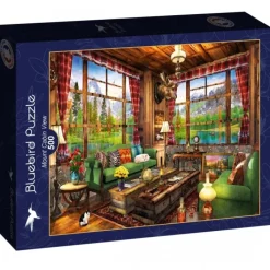 Bluebird Puzzle Puzzle Mount Cabin View