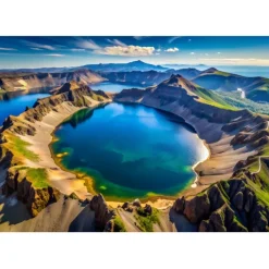 Bluebird Puzzle Puzzle Mountain Lake