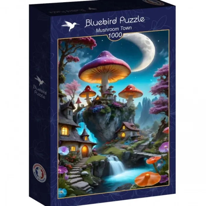 Bluebird Puzzle Puzzle Mushroom Town